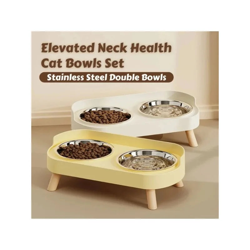 Dual Bowl Feeding Station