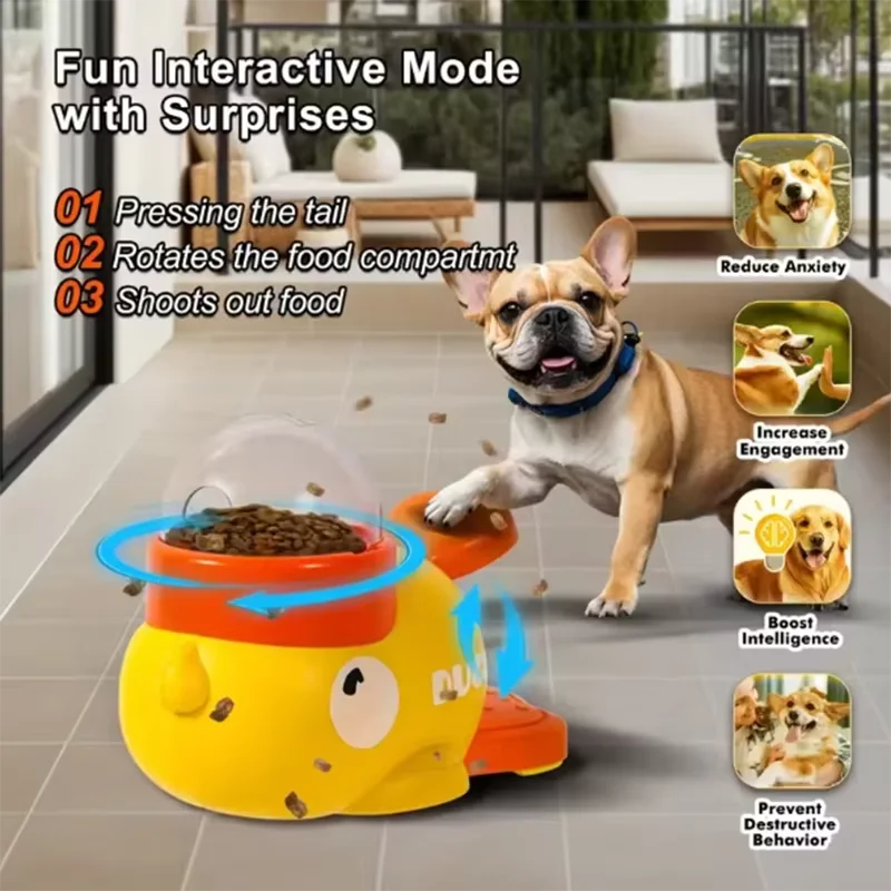 Interactive Duck Feeder Puzzle