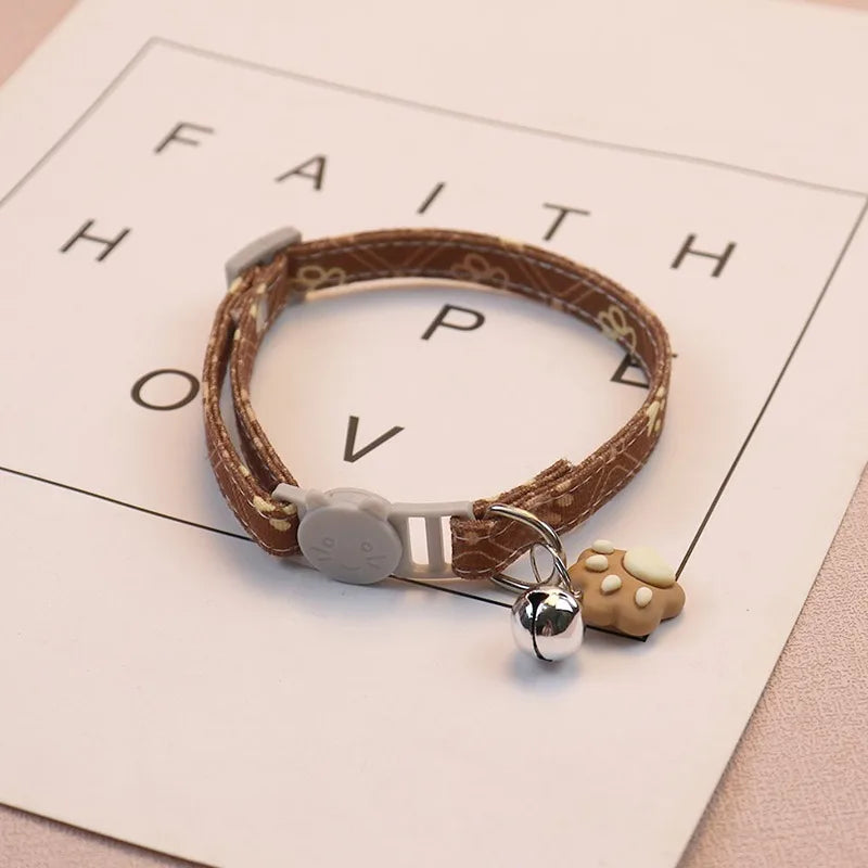 Bell Charm Pet Collar