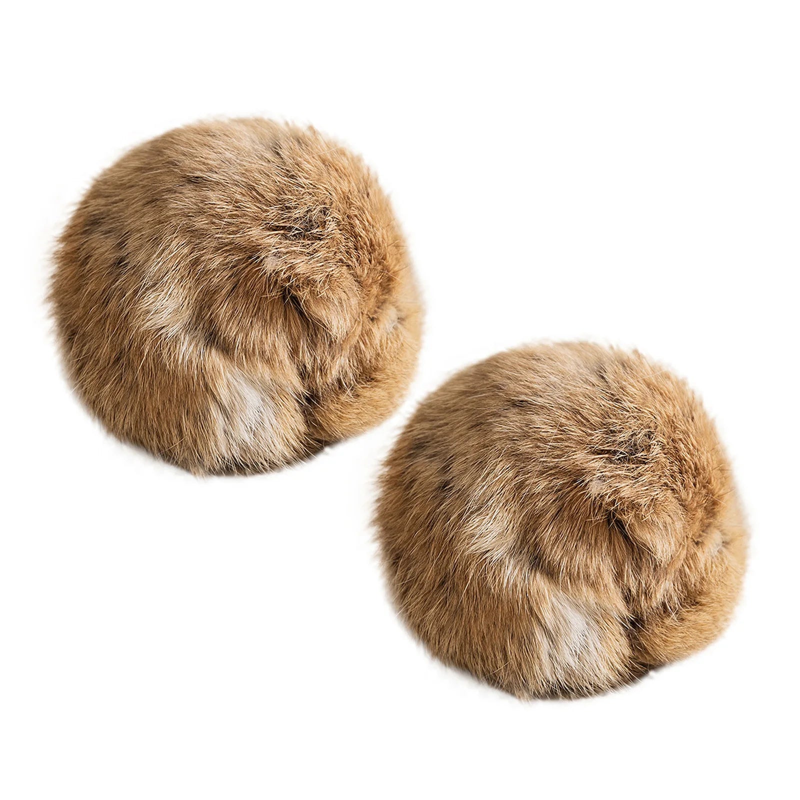 Rabbit Fur Ball Cat Toy
