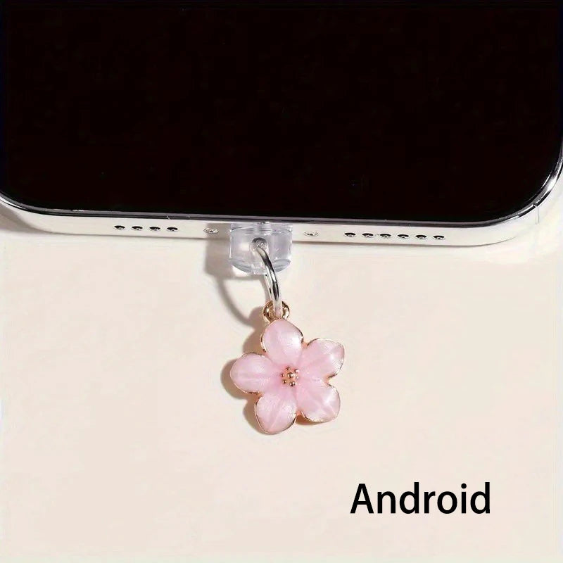Flower Charm Dust Plug