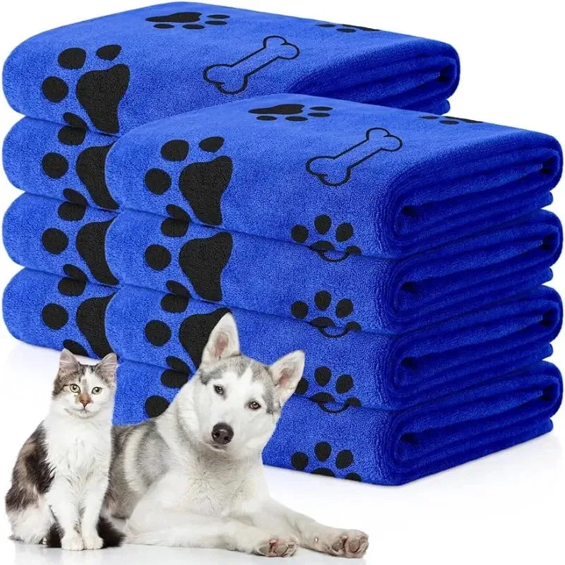 Quick-Dry Microfiber Pet Towel