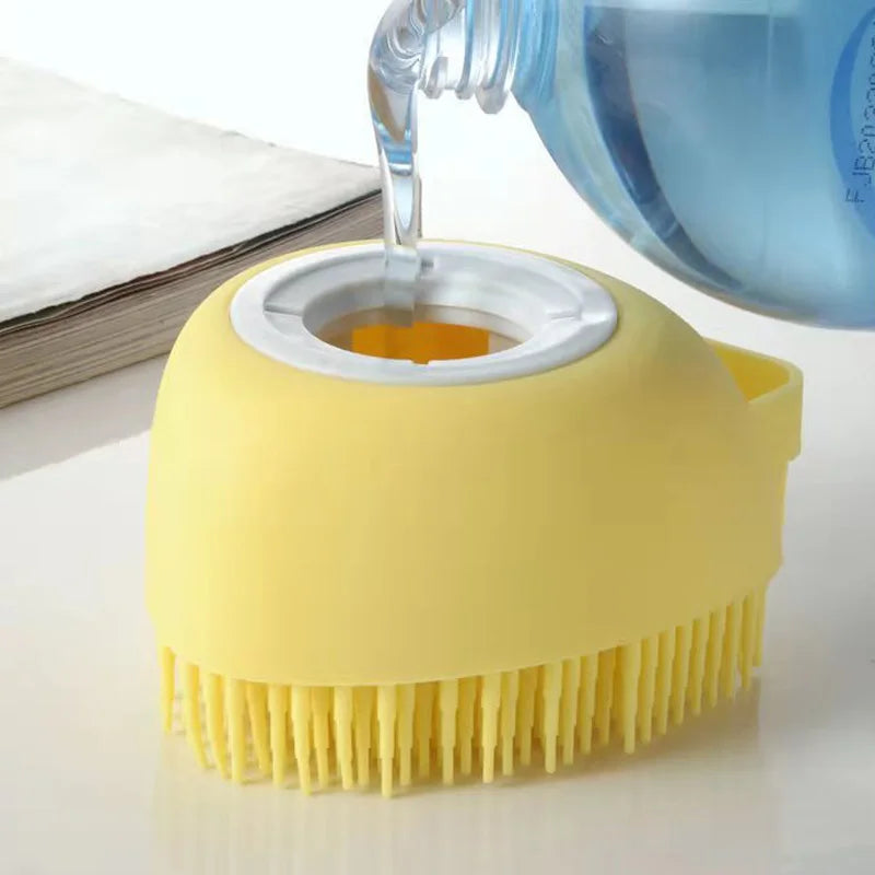 Silicone Bath Massage Brush