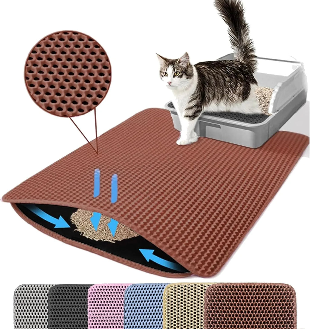 Double-Layer Litter Mat