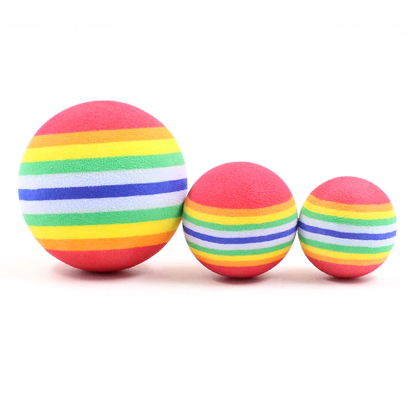Rainbow EVA Chew Balls