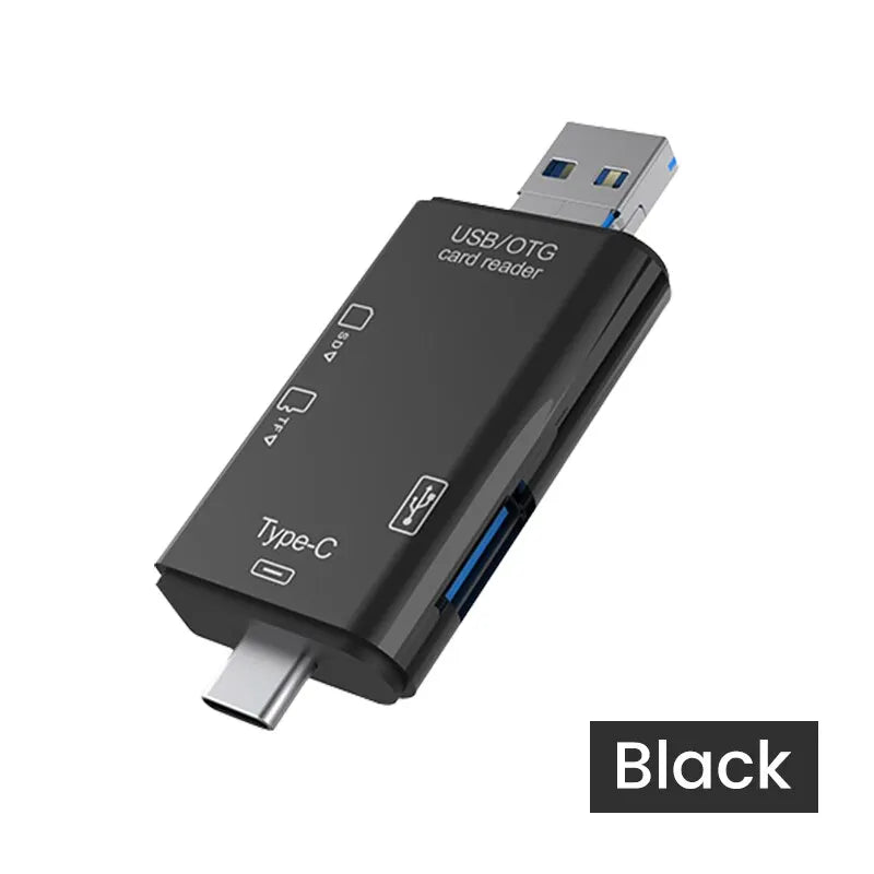 6-in-1 USB-C Card Reader