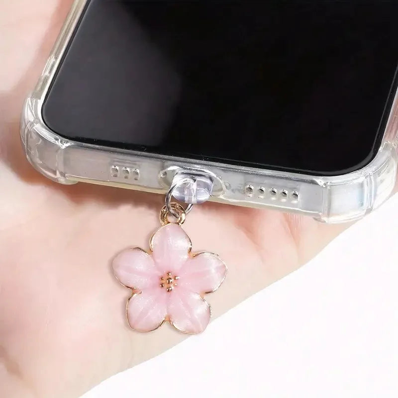 Flower Charm Dust Plug