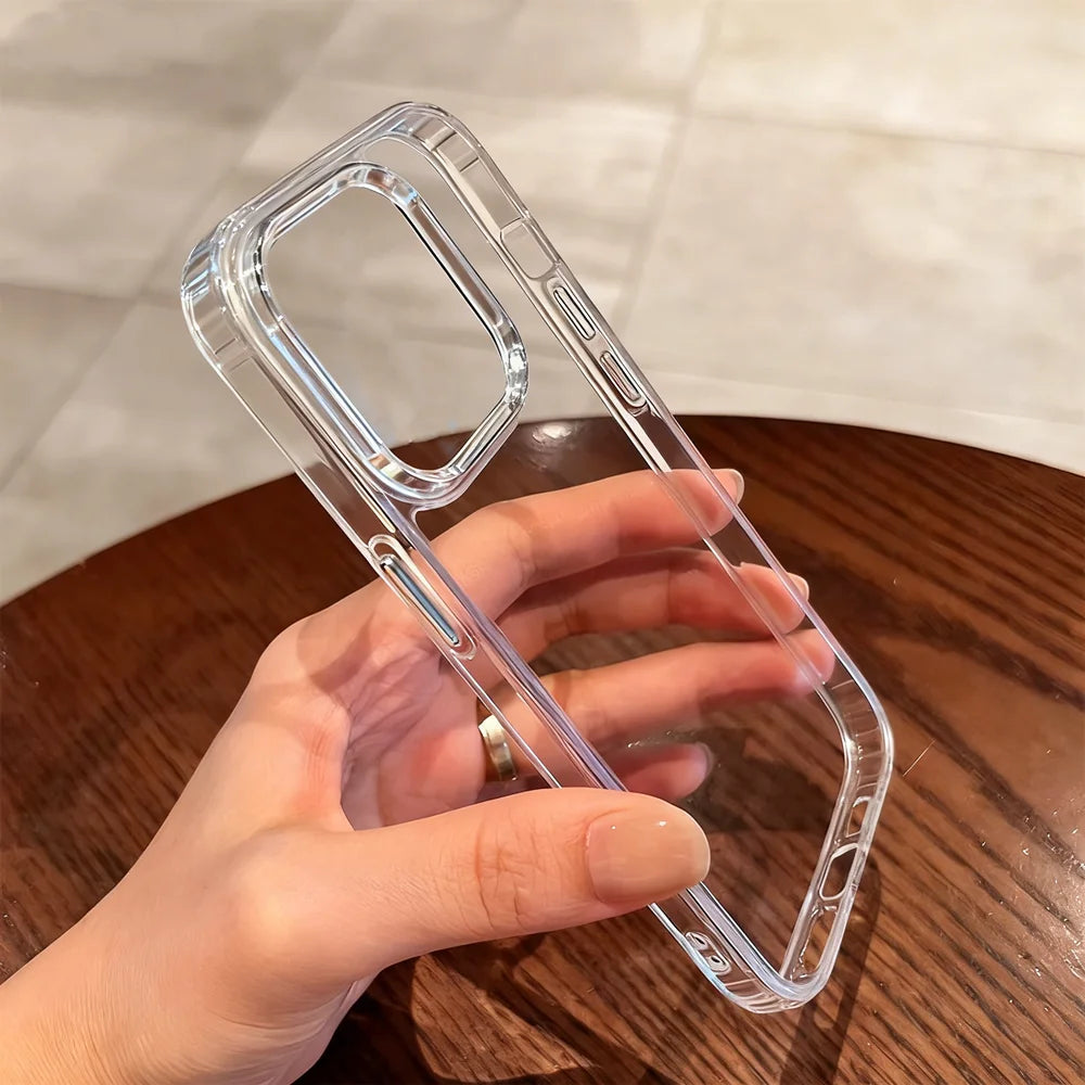 Clear Acrylic Shockproof Case
