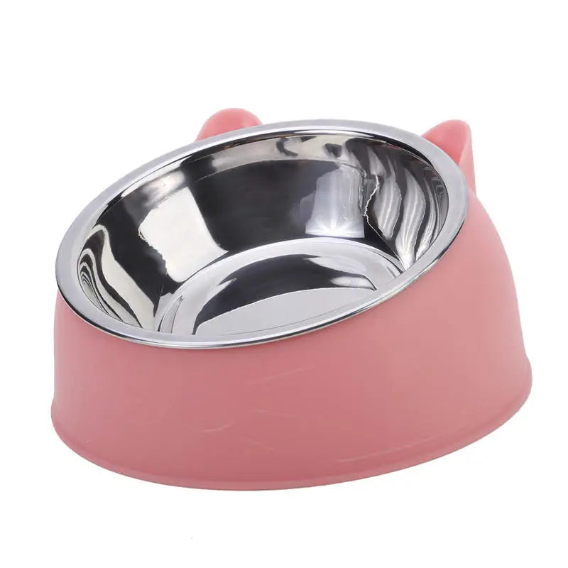 Inclined Stainless Pet Bowl