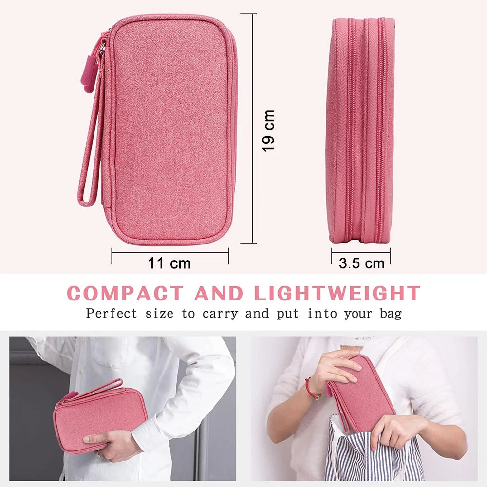 Travel Cable Storage Pouch