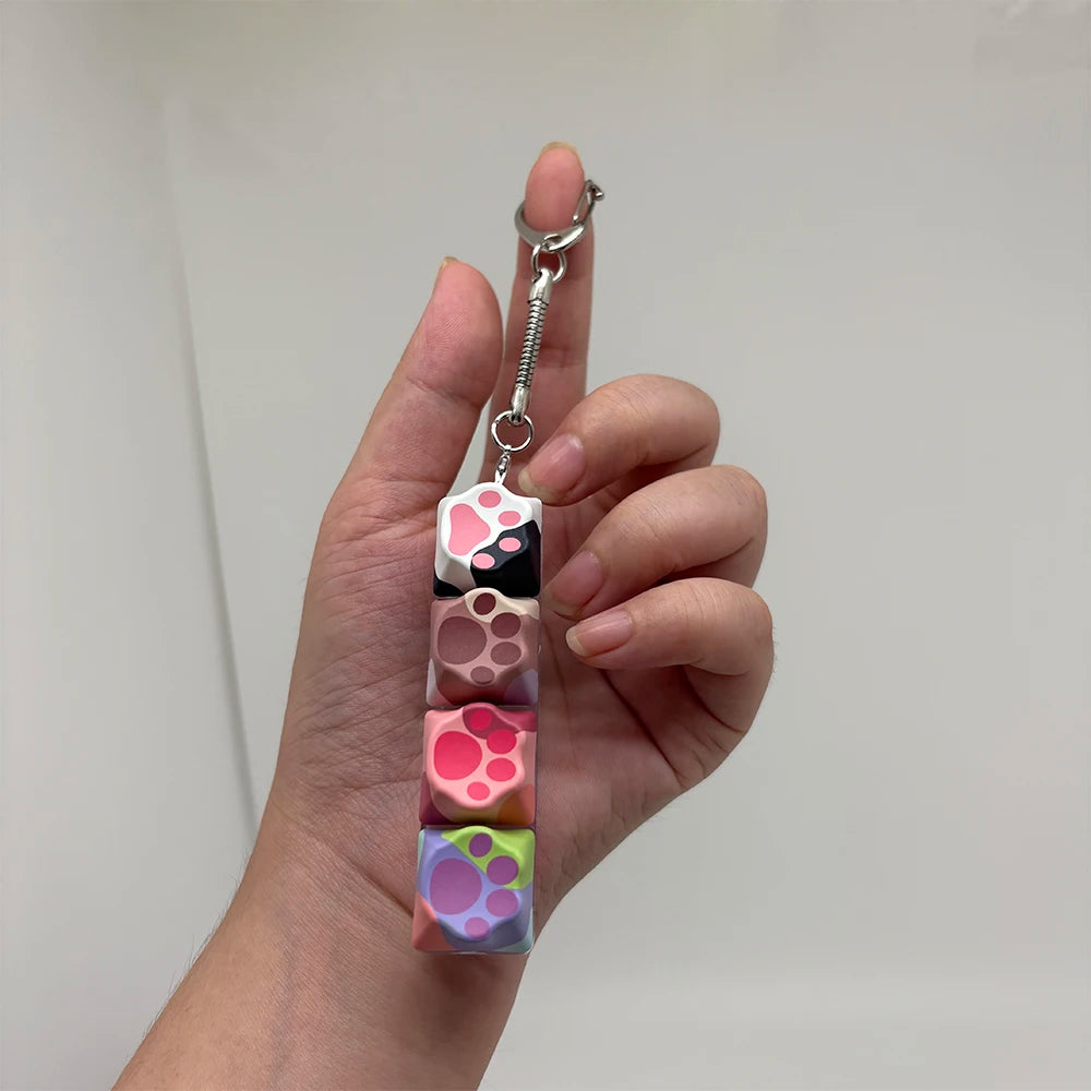 Cat Claw Fidget Keychain