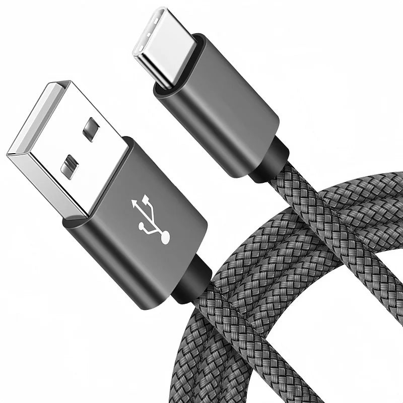 Braided Fast-Charge Cable