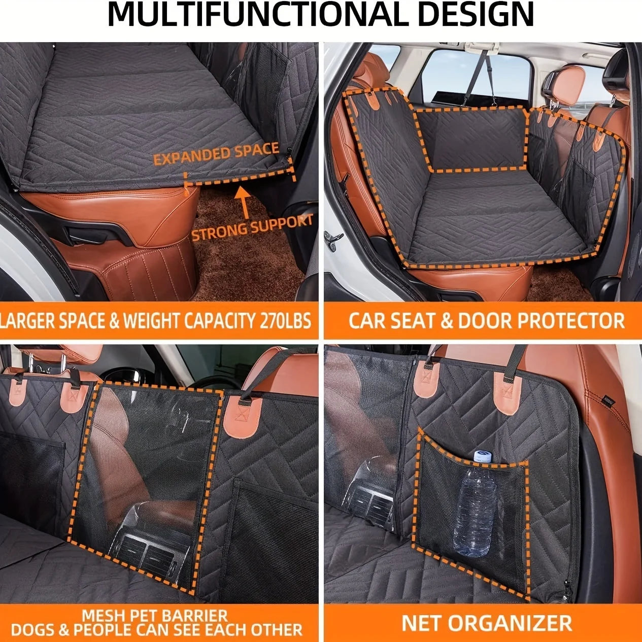Waterproof Pet Car Seat Cover