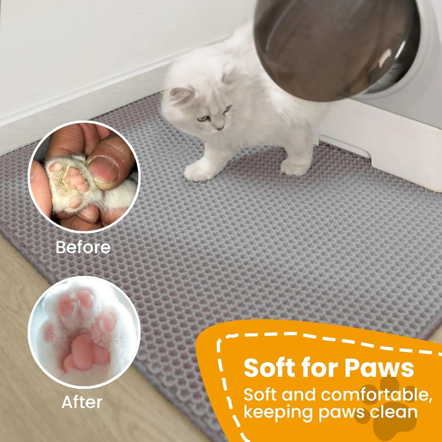 Double-Layer Litter Mat