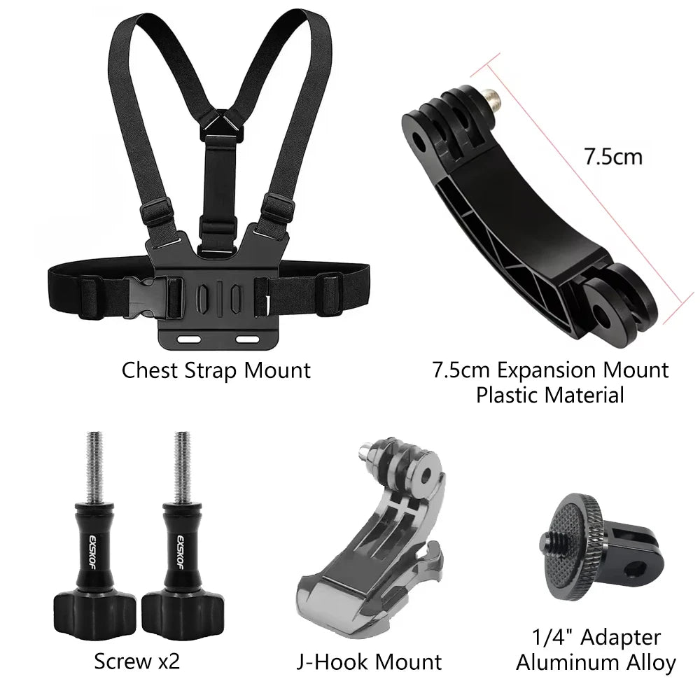Action Camera Strap Kit