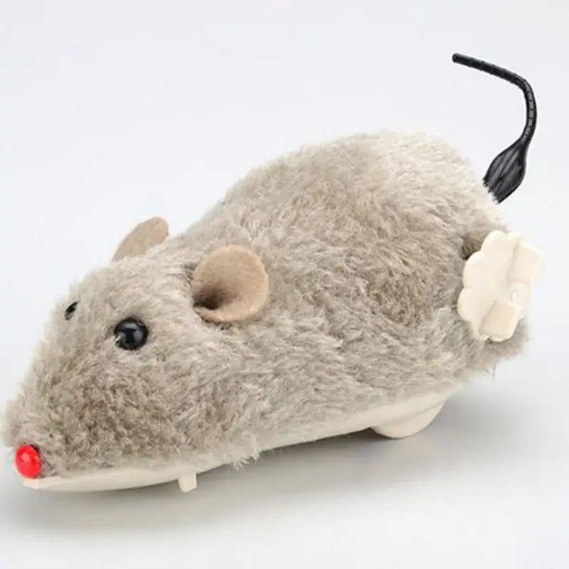 Wind-Up Plush Mouse Toy
