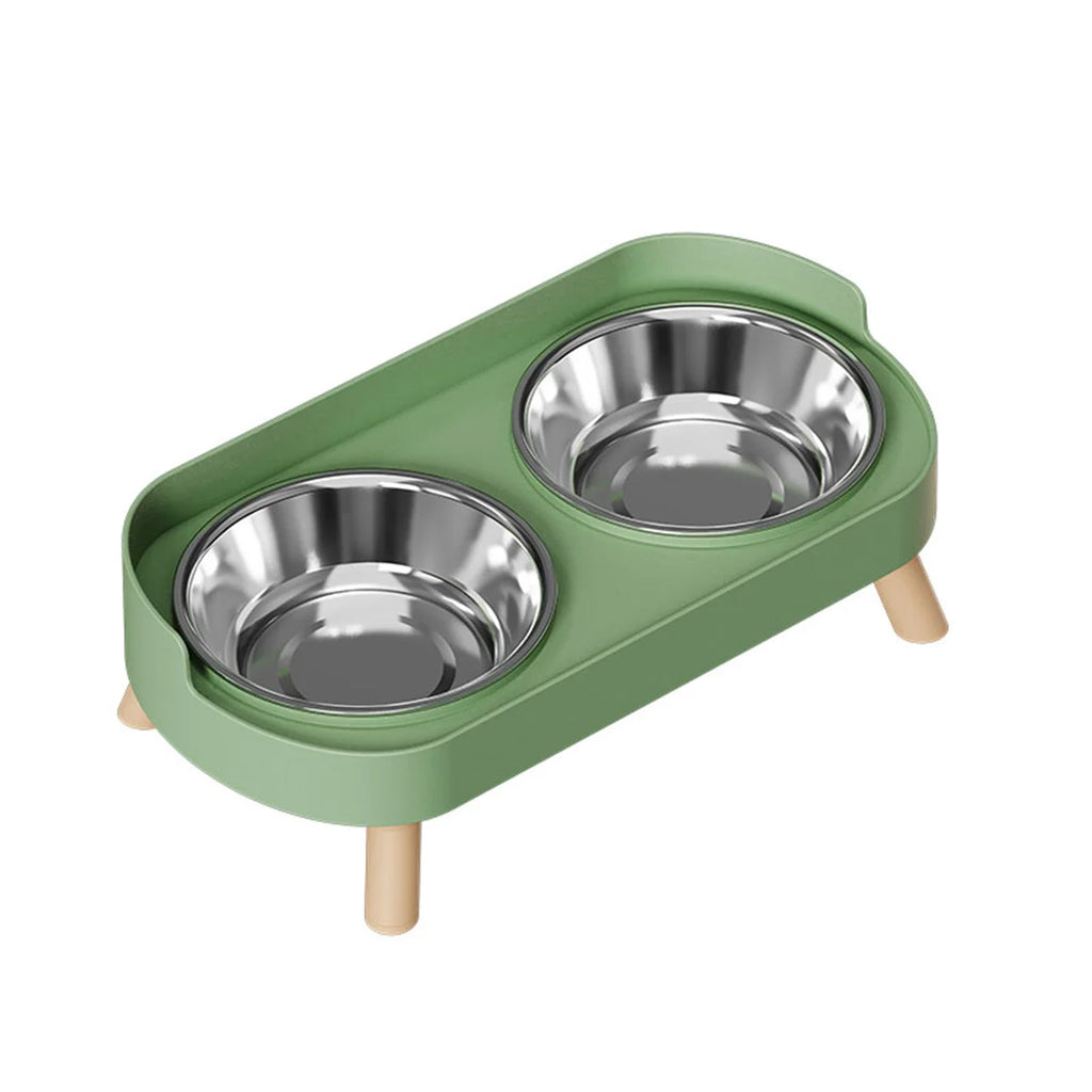 Dual Bowl Feeding Station