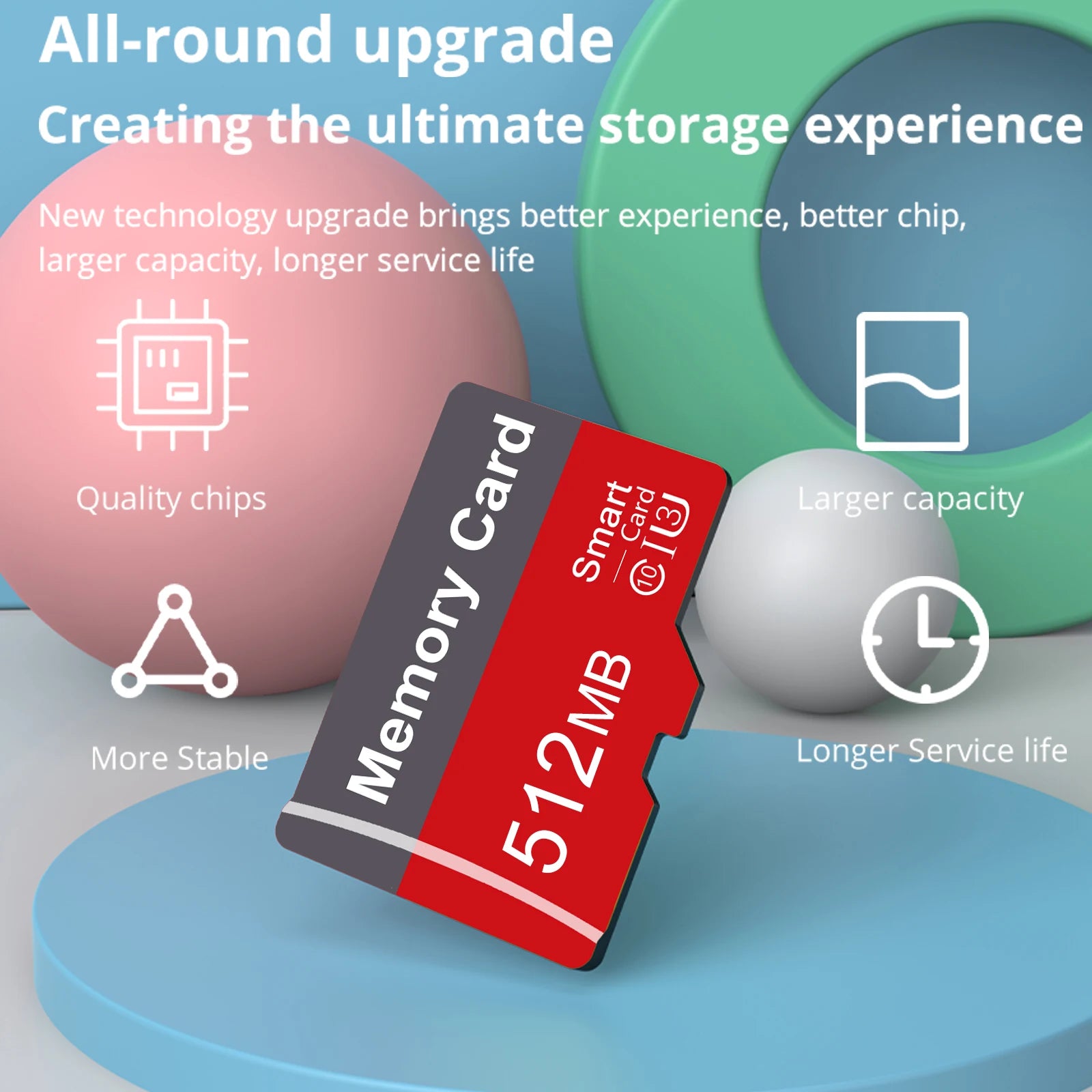 Small capacity TF memory card for phones and cameras