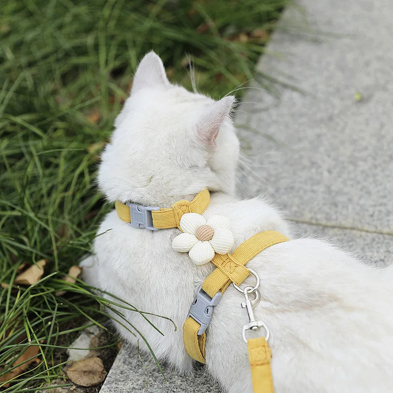 Breathable Cat Harness Set