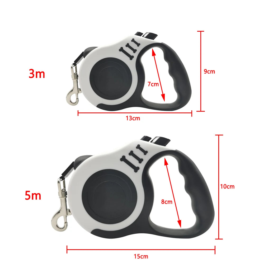 Retractable Nylon Dog Leash