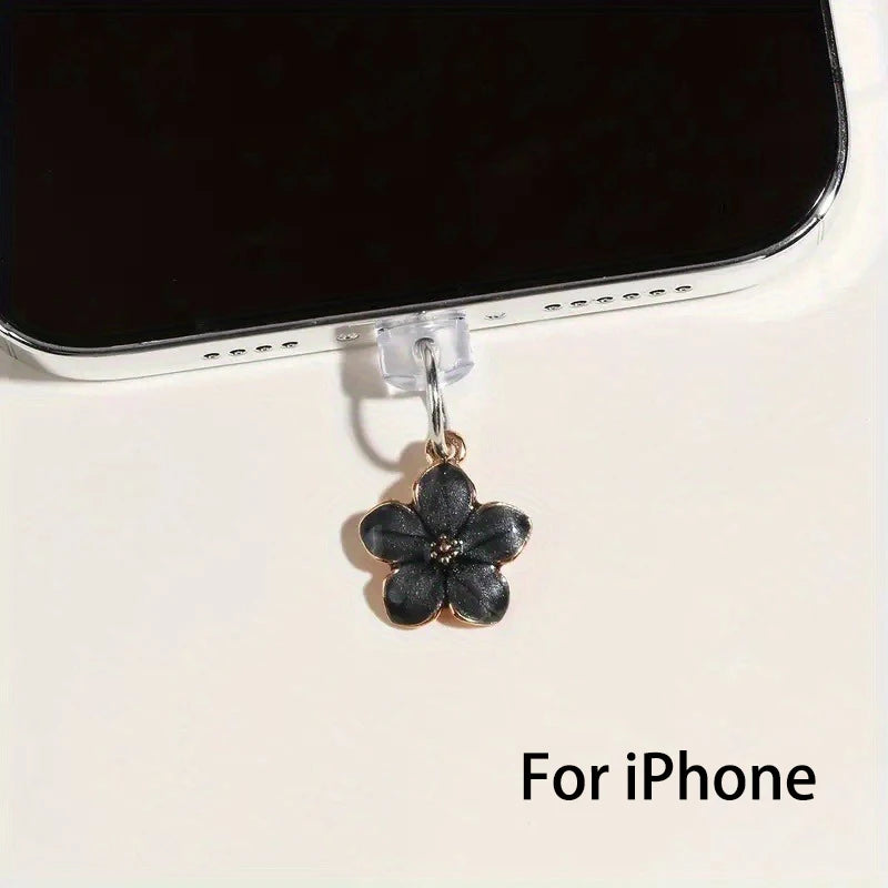 Flower Charm Dust Plug