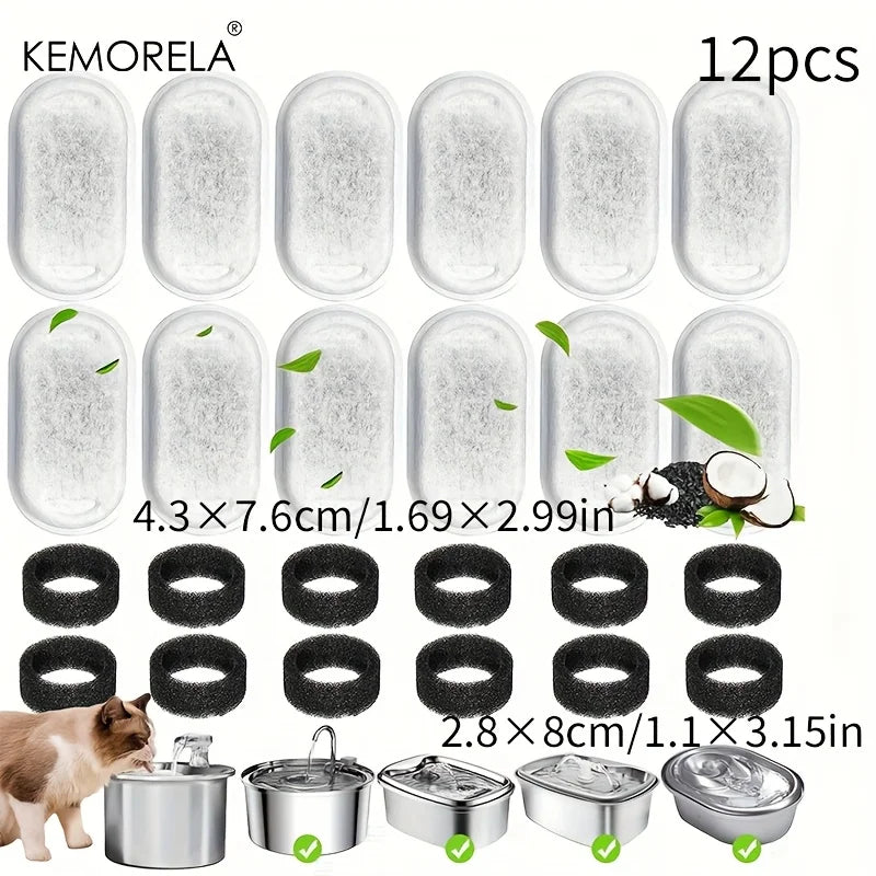 Cat Fountain Sponge Filters