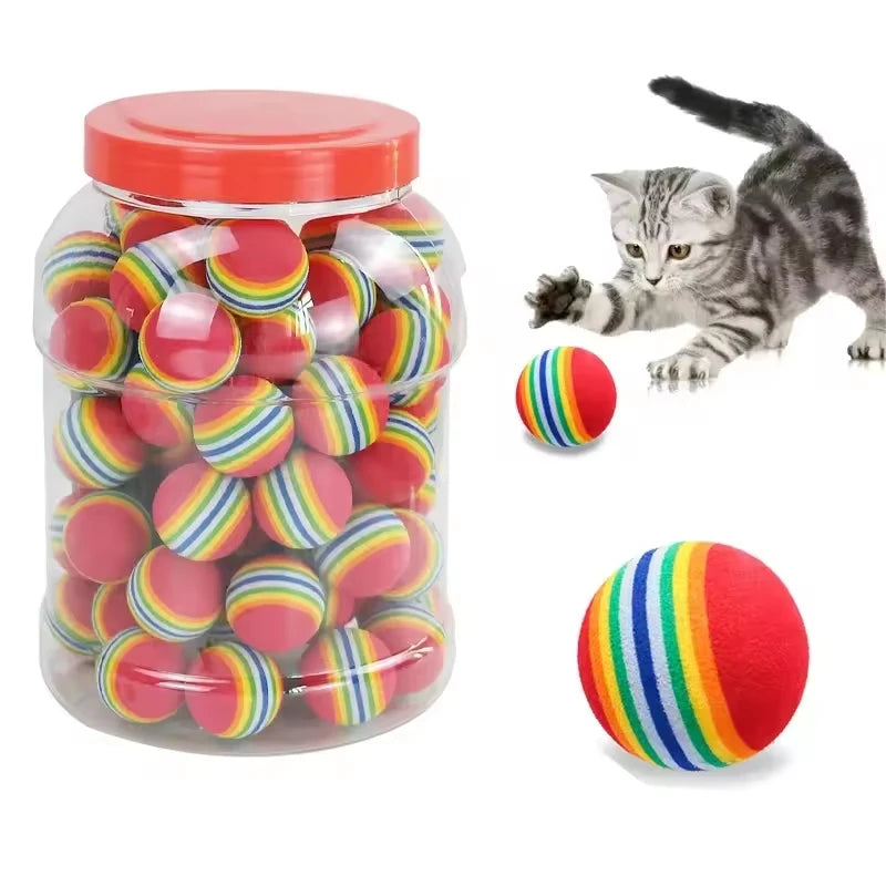 Rainbow EVA Chew Balls