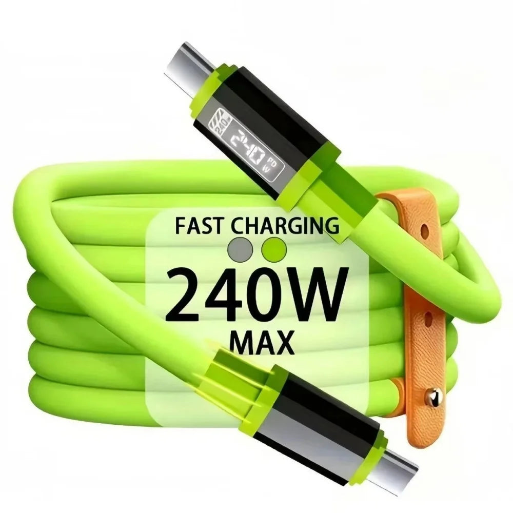 240W heavy-duty USB-C fast charging cable