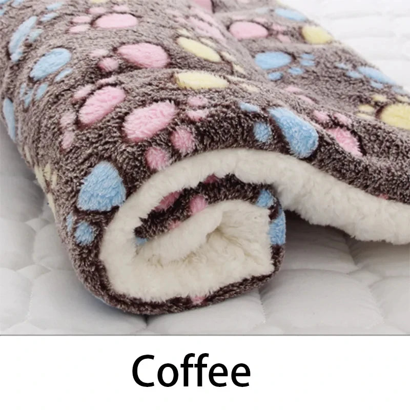 Cozy Flannel Dog Bed