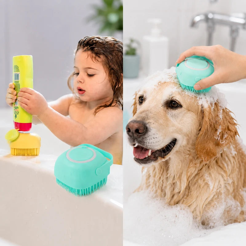 Silicone Bath Massage Brush