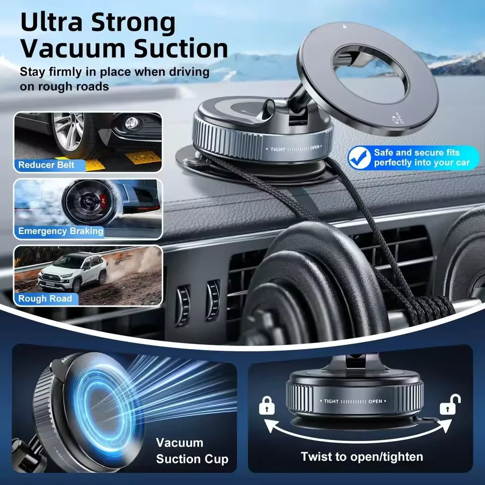 Foldable Vacuum Car Mount