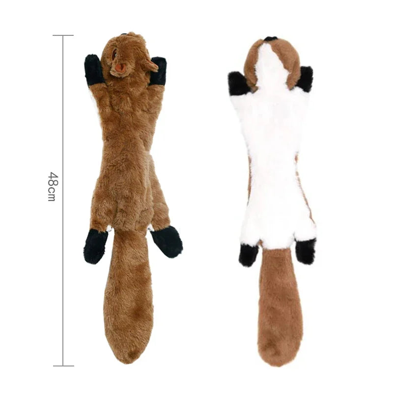 Plush Animal Squeaky Dog Toy