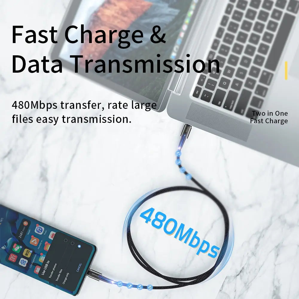 PD 100W Fast Charge Cable