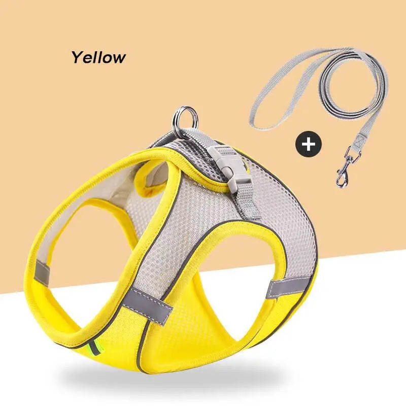 Reflective Mesh Pet Harness