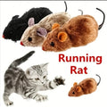Wind-Up Plush Mouse Toy