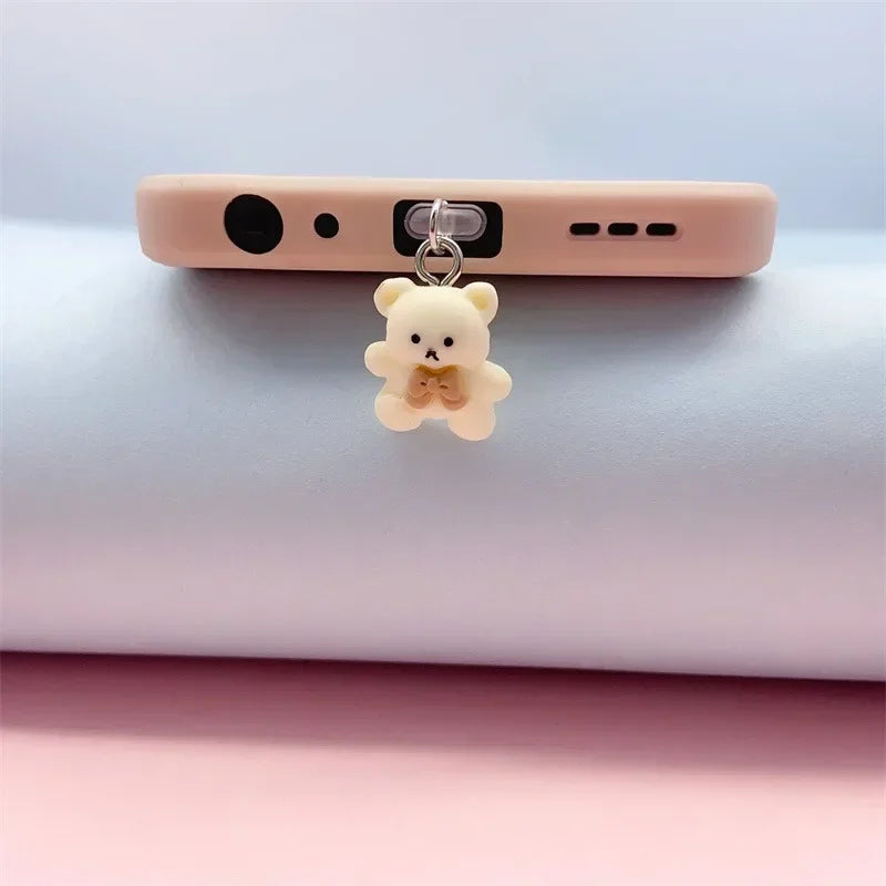 Bear Charm Dust Plug