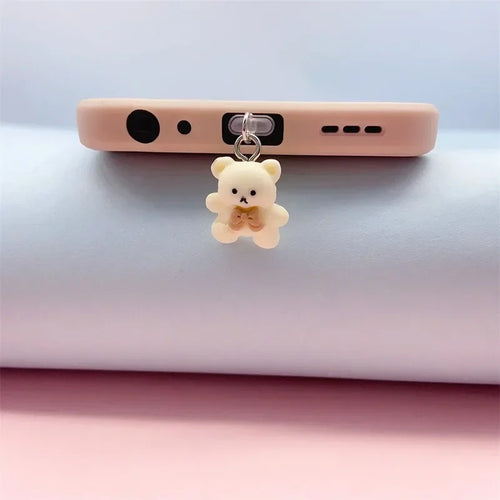 Bear Charm Dust Plug