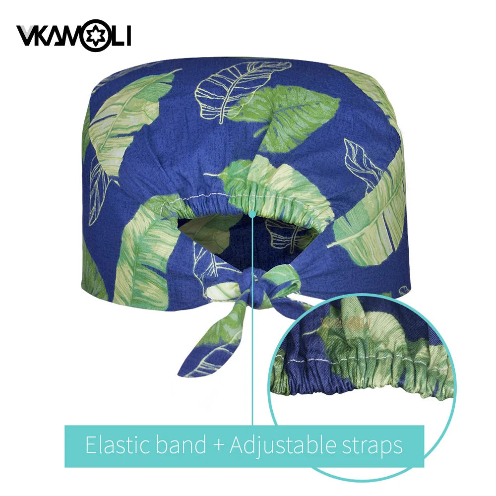 Groomer Work Scrub Cap