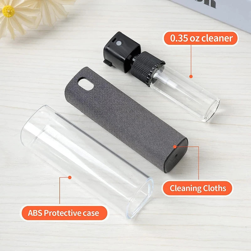 Screen Cleaner Spray & Cloth Kit