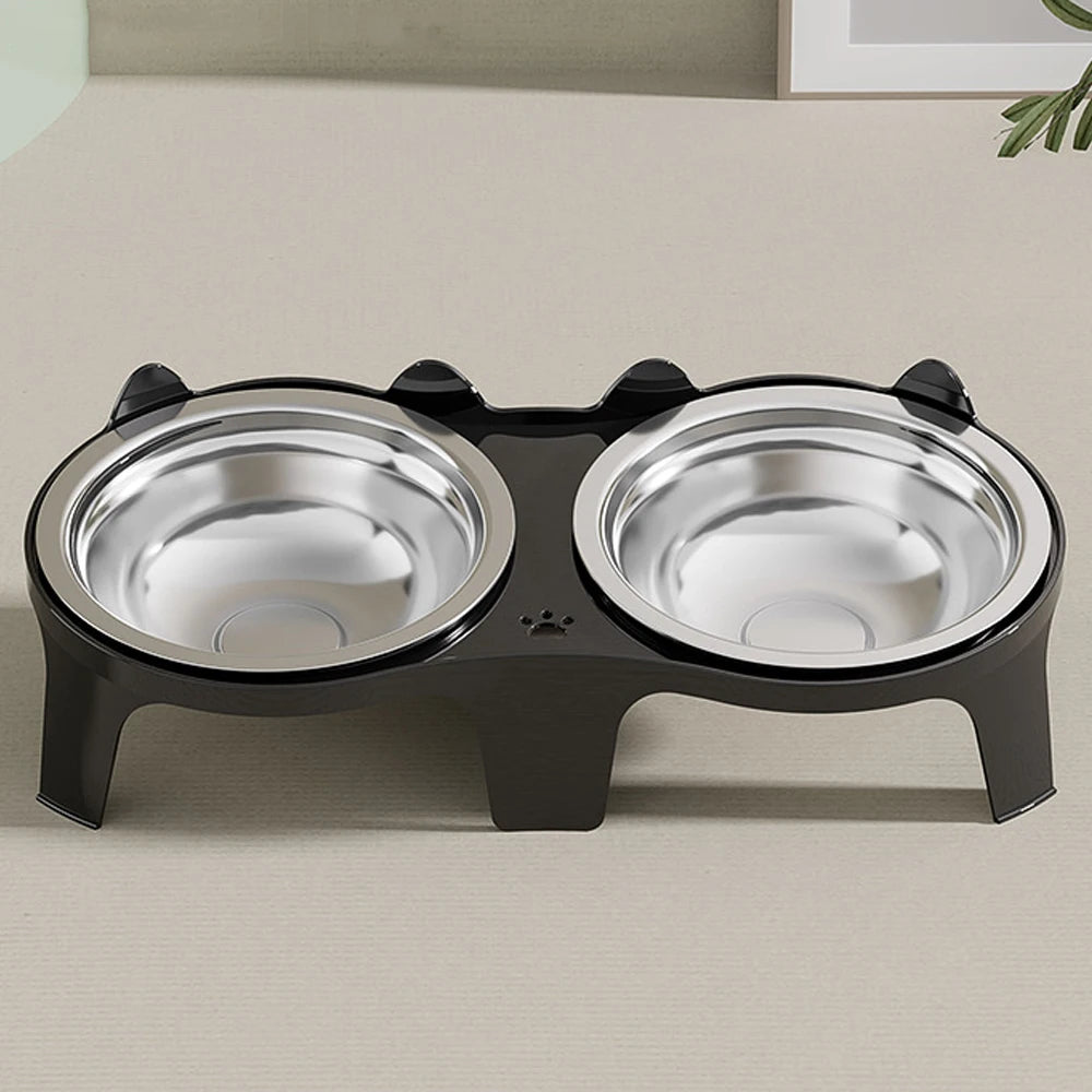 Anti-Tip Stainless Pet Bowl