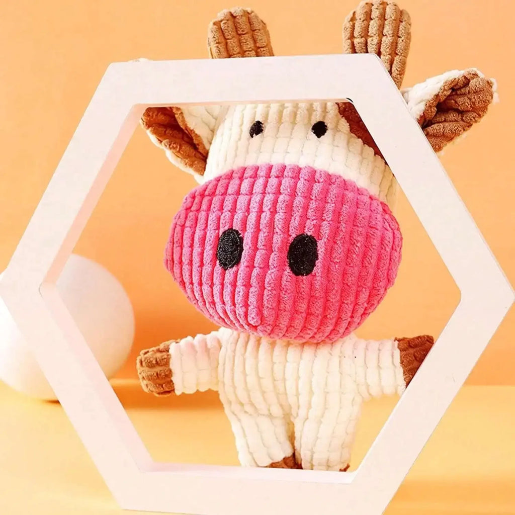 Squeaky Plush Chew Toy