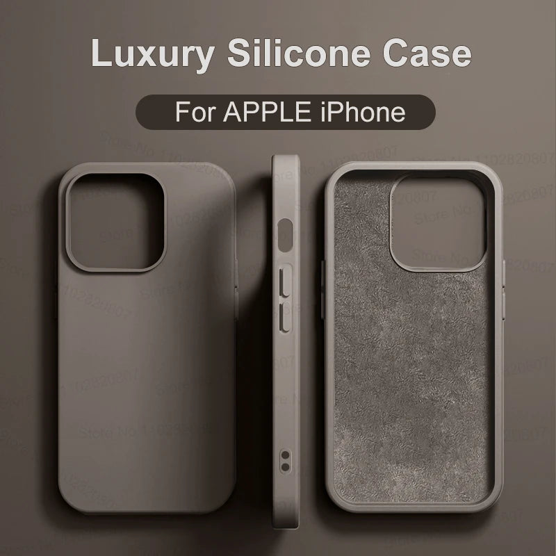 Liquid Silicone iPhone Case