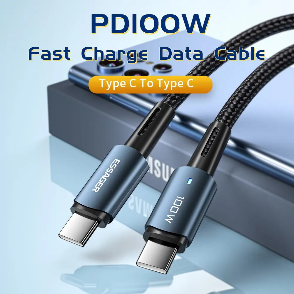 PD 100W Fast Charge Cable