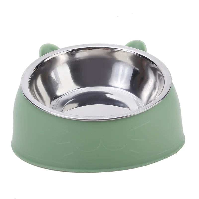 Inclined Stainless Pet Bowl