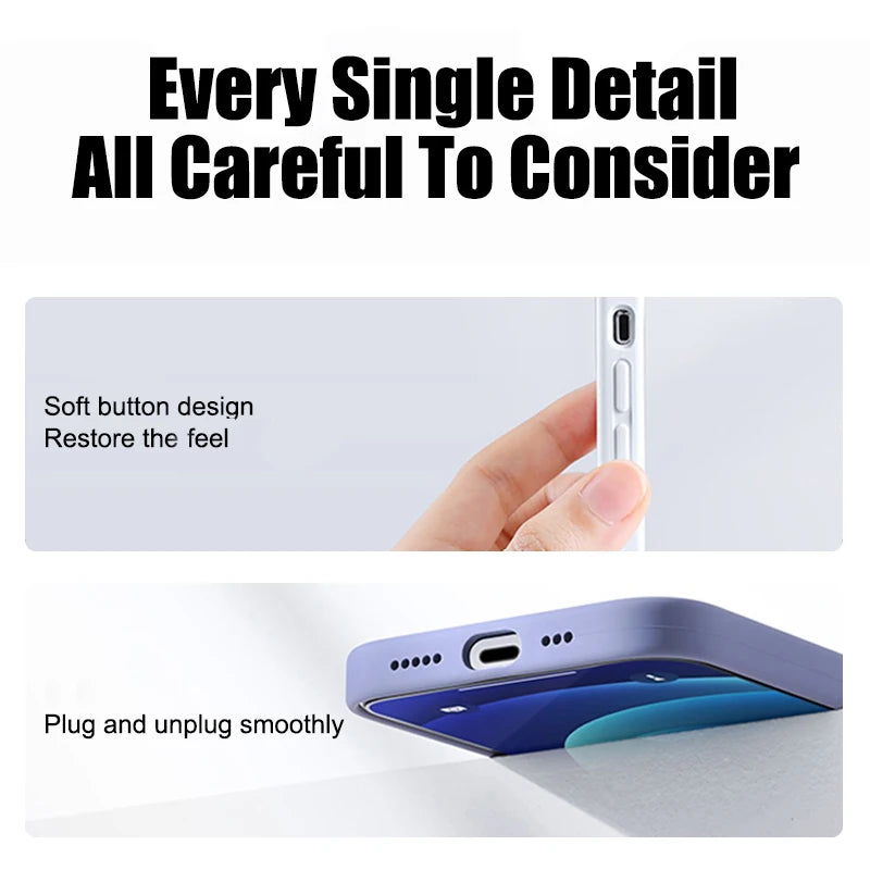 Liquid Silicone iPhone Case