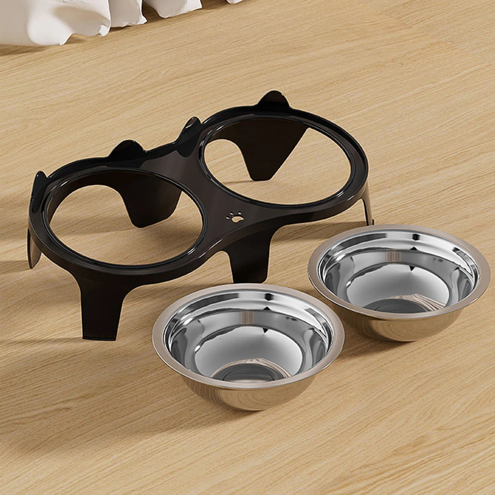 Anti-Tip Stainless Pet Bowl