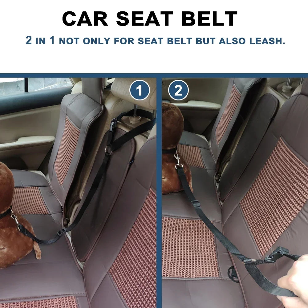 2-in-1 Pet Seat Belt