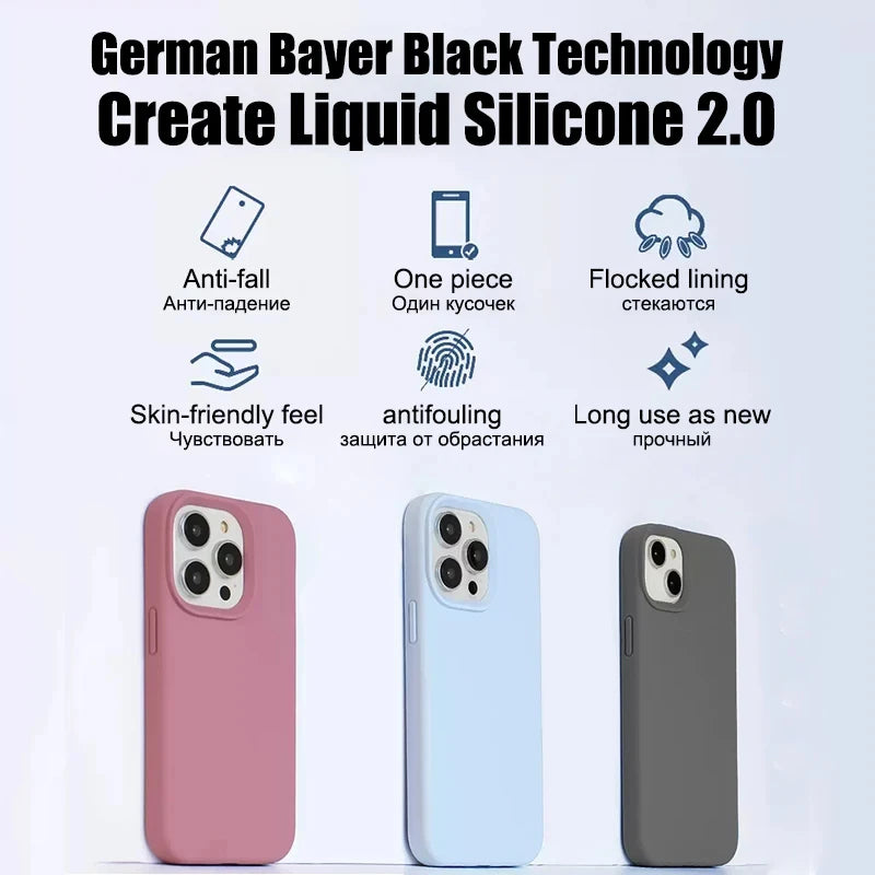 Liquid Silicone iPhone Case