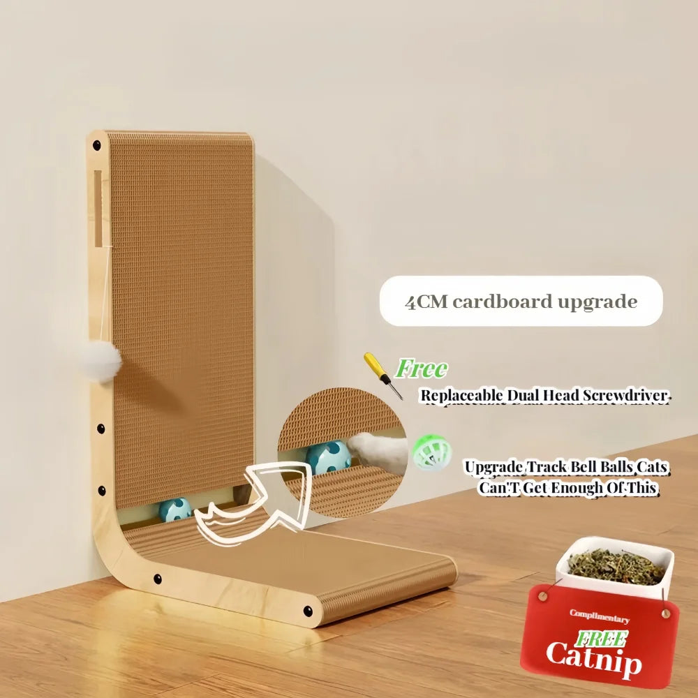 L-Shape Cardboard Scratcher