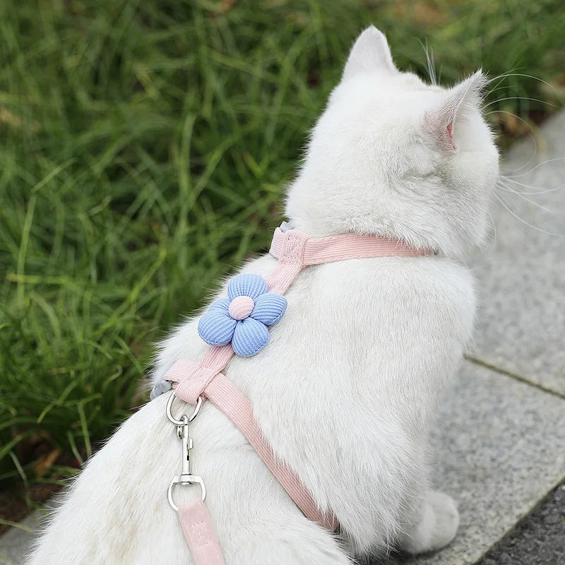 Breathable Cat Harness Set